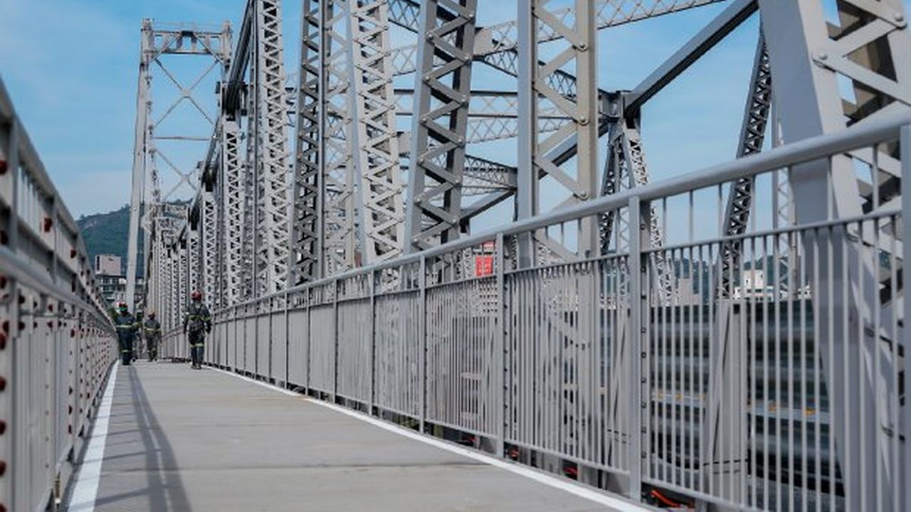 Ponte Hercílio Luz completa 96 anos neste dia 13 de maio