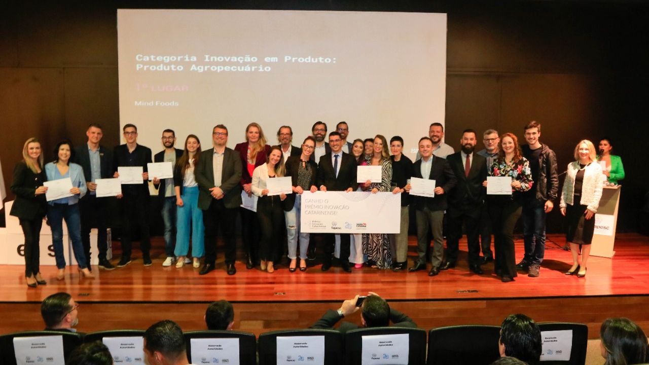 Fapesc reconhece pessoas e empresas inovadoras com o Prêmio de Inovação Catarinense 