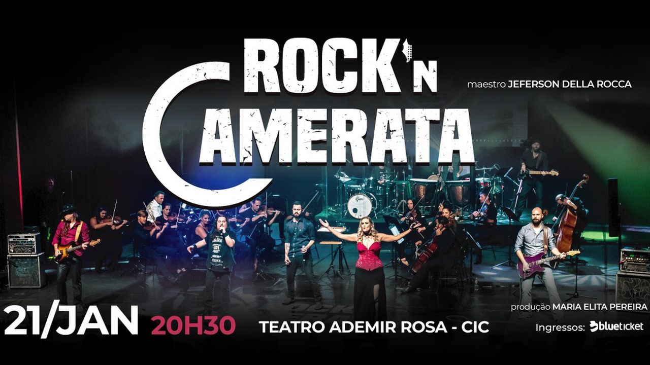 Camerata Florianópolis estreia 29ª Temporada de Concertos com homenagem ao rock